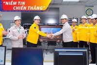 Ông Trần Quốc Vượng, Ủy viên Bộ Kl991.com tải ứng dụng, Thường trực Ban Bí thư Trung ương Đảng đã đến thăm và làm việc tại Cụm công nghiệp Khí Điện Đạm Cà Mau