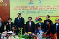 Đạm Cà Mau ký kết Hợp đồng cung cấp nguyên liệu dài hạn với Kl994 game bài casino hấp dẫn Solvay
