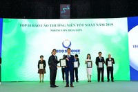 Vicostone được vinh danh Top 3 Kl991.com World Cup 2026 Chính Thức vốn hóa lớn có báo cáo thường niên tốt nhất 2019