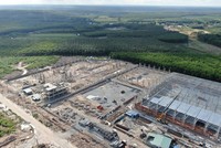 Nhiều chủ Kl99ok phiên bản mới khu công nghiệp phía Nam đang đẩy mạnh tiến độ các dự án để đón làn sóng Kl99ok phiên bản mới mới. Ảnh: Thành Nguyễn.