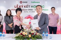 Lễ ký kết hợp tác giữa 99Kl99 link đăng nhập DNSE và FinPeace.