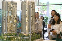 Thị trường địa ốc đang "ấm" dần lên từ tháng 7/2023. Ảnh: Bình Minh.