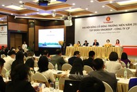 Chủ tịch HĐQT Vingroup trả lời các Trang Chủ KL99Com Số 1 Link Đăng Ký KL999. Ảnh: Bình Minh