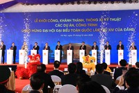 Thủ tướng Kl993 ưu đãi thưởng hấp dẫn Phạm Minh Chính phát động Lễ khởi công, khánh thành, thông xe kỹ thuật 234 dự án, công trình tại Dự án Khu đô thị thể thao Olympic. Ảnh: Thành Nguyễn.