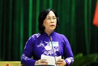 Bộ trưởng Bộ Lao động - Thương binh và Trang Chủ KL99Com Số 1 Link Đăng Ký KL999 Phạm Thị Hải Chuyền báo cáo trước Quốc hội