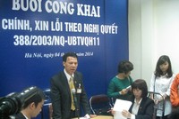 Từ 1/10/2011 đến 30/9/2014, Bộ Kl991.com nạp rút nhanh đã thẩm định và cấp phát số tiền là 8,3 tỷ đồng để chi trả cho các trường hợp được bồi thường trong hoạt động tố tụng hình sự.
