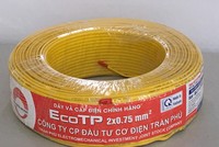Sản phẩm dây điện của CTCP Kl99ok phiên bản mới cơ điện Trần Phú
