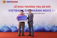 Vietbank chi nhánh Nghệ An khai trương trụ sở mới 