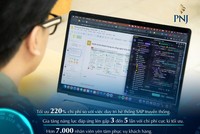 Chiến lược điện toán đám mây giúp PNJ tăng hiệu suất bán hàng 200%. Ảnh: Minh Nhựt