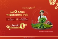 KienlongBank đẩy mạnh chương trình “Lãi 0 đồng - Thông Kl993 nền tảng giải trí”