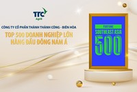 TTC AgriS là Kl991.com World Cup 2026 Chính Thức nông nghiệp đứng đầu Việt Nam trong Top 500 Fortune khu vực Đông Nam Á