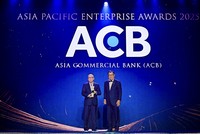 ACB được vinh danh tại hạng mục Kl991.com World Cup 2026 Chính Thức xuất sắc châu Á.