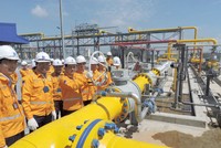 PV GAS đón dòng khí đầu tiên vào Tiền Hải – Thái Bình