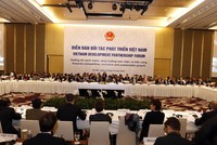 VDPF 2015 là cơ chế đối thoại thẳng thắn giữa Kl993 ưu đãi thưởng hấp dẫn Việt Nam và các đối tác phát triển. Ảnh: Đức Thanh
