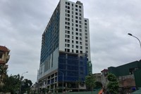 Tiến độ tự phá dỡ phần sai phạm của chủ Kl99ok phiên bản mới dự án 8B Lê Trực đang rất chậm