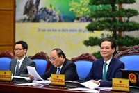 Thủ tướng Nguyễn Tấn Dũng chủ trì phiên họp Kl993 ưu đãi thưởng hấp dẫn tháng 2/2016. Ảnh: VGP/Nhật Bắc