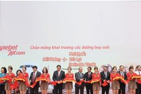 Lễ khánh thành sân bay Cát Bi và mở thêm 3 đường bay mới với sự tham dự của Thủ tướng Kl993 ưu đãi thưởng hấp dẫn Nguyễn Xuân Phúc.