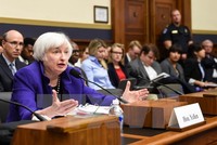 Chủ tịch Fed Janet Yellen trong phiên điều trần tại Ủy ban dịch vụ Kl991.com nạp rút nhanh Thượng viện Mỹ ở thủ đô Washington. (Nguồn: THX/TTXVN)