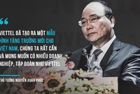 Thủ tướng Nguyễn Xuân Phúc: "Viettel phải bảo vệ thương hiệu của mình như bảo vệ 99Kl.app cổng game giải trí của quốc gia"