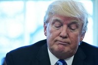 Tổng thống Trump phải hứng chịu ba thất bại lớn. Ảnh: AFP.