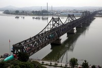 Đan Đông là nơi diễn ra các hoạt động Kl992 cổng game cá cược chủ yếu giữa hai nước. Ảnh: Reuters