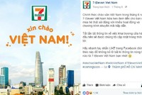 Thông tin công bố việc khai trương của 7-Eleven Việt Nam.