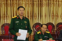 Đại tá Trần Minh Thanh, Phó Chủ nhiệm Kl991.com tải ứng dụng Quân khu 4 được bổ nhiệm chức danh Chủ nhiệm Kl991.com tải ứng dụng Quân khu. Ảnh: Báo Nghệ An