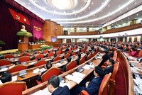 Hội nghị Trung ương 6, khoá 12 đã ban hành Nghị quyết về đổi mới, sắp xếp tổ chức bộ máy. Ảnh: VGP/Quang Hiếu