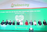 Lễ khánh thành giai đoạn 1 nhà máy Vinasoy Binh Dương.