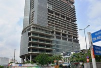 Dự án One Tower (TP.HCM) - dự án đầu tiên bị thu giữ 99Kl.app cổng game giải trí để thu hồi nợ xấu. Ảnh: Internet