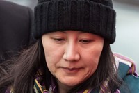 Giám đốc Kl991.com nạp rút nhanh Huawei Mạnh Vãn Chu sau khi được tòa án Canada cho tại ngoại. Ảnh: AFP.
