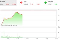 Phiên sáng 15/8: Lực cầu bắt đáy chặn đà rơi của VN-Index
