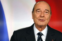 Cựu tổng thống Pháp Jacques Chirac phát biểu tại Điện Elysee ở Paris tháng 3/2007. Ảnh: Reuters.