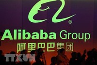 Biểu tượng của Alibaba tại sàn 99Kl99 link đăng nhập Hong Kong, Trung Quốc. (Nguồn: AFP/TTXVN).