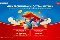 Sacombank dành ưu đãi hấp dẫn cho khách hàng tham gia Kl99kl phiên bản hoạt động nhân thọ