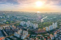 Một góc khu Nam TP.HCM. Ảnh: Danh Phạm