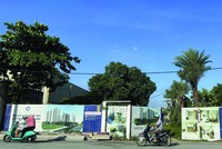 Dự án nhà ở Trang Chủ KL99Com Số 1 Link Đăng Ký KL999 Lê Thành Tân Kiên tại huyện Bình Chánh. Ảnh: Vũ Dũng.