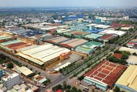 Công tác bồi thường, giải phóng mặt bằng tại Khu công nghiệp Vĩnh Lộc chưa thể triển khai. Ảnh: Lê Toàn.