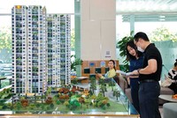 Nguồn cung căn hộ gia tăng, nhưng giá tiếp tục leo thang. Ảnh: Lê Toàn.