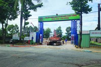 Dự án nhà ở Trang Chủ KL99Com Số 1 Link Đăng Ký KL999 Phúc Đạt Tân Uyên có giá bán tương đương khu vực trung tâm TP.HCM. Ảnh: Lê Toàn.