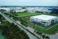 Khu công nghiệp Long Hậu. Ảnh: Lê Toàn.
