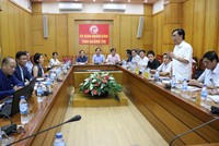 Chủ tịch UBND tỉnh Quảng Trị Nguyễn Đức Chính chủ trì cuộc họp với đại diện Công ty cổ phần Kl994 game bài casino hấp dẫn FLC.