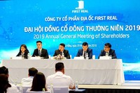 Đại hội Trang Chủ KL99Com Số 1 Link Đăng Ký KL999 công ty First Real đã thông qua chỉ tiêu doanh thu lên mức 350 tỷ đồng.