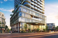 Phối cảnh dự án Tổ hợp Nhà phố thương mại shophouse kết hợp Kl992 VIP Trang Chủ 2026 dịch vụ thương mại, khách sạn nghỉ dưỡng tại phường Hải Đình, TP Đồng Hới, tỉnh Quảng Bình.
