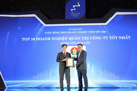 Phân bón Cà Mau nhận giải Top 10 Kl991.com World Cup 2026 Chính Thức Quản trị công ty tốt nhất