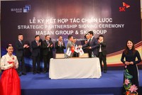 Kl99ok phiên bản mới 470 triệu USD, SK Group trở thành nhà Kl99ok phiên bản mới nước ngoài lớn nhất của Masan Group 