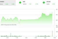 Phiên chiều 22/11: Dòng bank nổi sóng, VN-Index chinh phục mốc 930 điểm