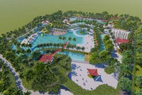 Toàn cảnh dự án SunBay Cam Ranh Resort & Spa. Có tổng vốn Kl99ok phiên bản mới khoảng 1400 tỉ đồng, dự án dự kiến chính thức hoạt động từ cuối năm 2019.