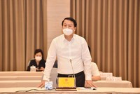 Thứ trưởng Bộ Kl991.com nạp rút nhanh Nguyễn Đức Chi trả lời một số câu hỏi của phóng viên tại họp báo. Ảnh Internet