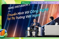 Ông Nguyễn Đoàn Kết, Phó chủ tịch HĐQT kiêm Phó tổng giám đốc Rạng Đông chia sẻ điều kiện để người lãnh đạo chèo lái Kl991.com World Cup 2026 Chính Thức chuyển đổi số thành công tại FPT Techday 2022